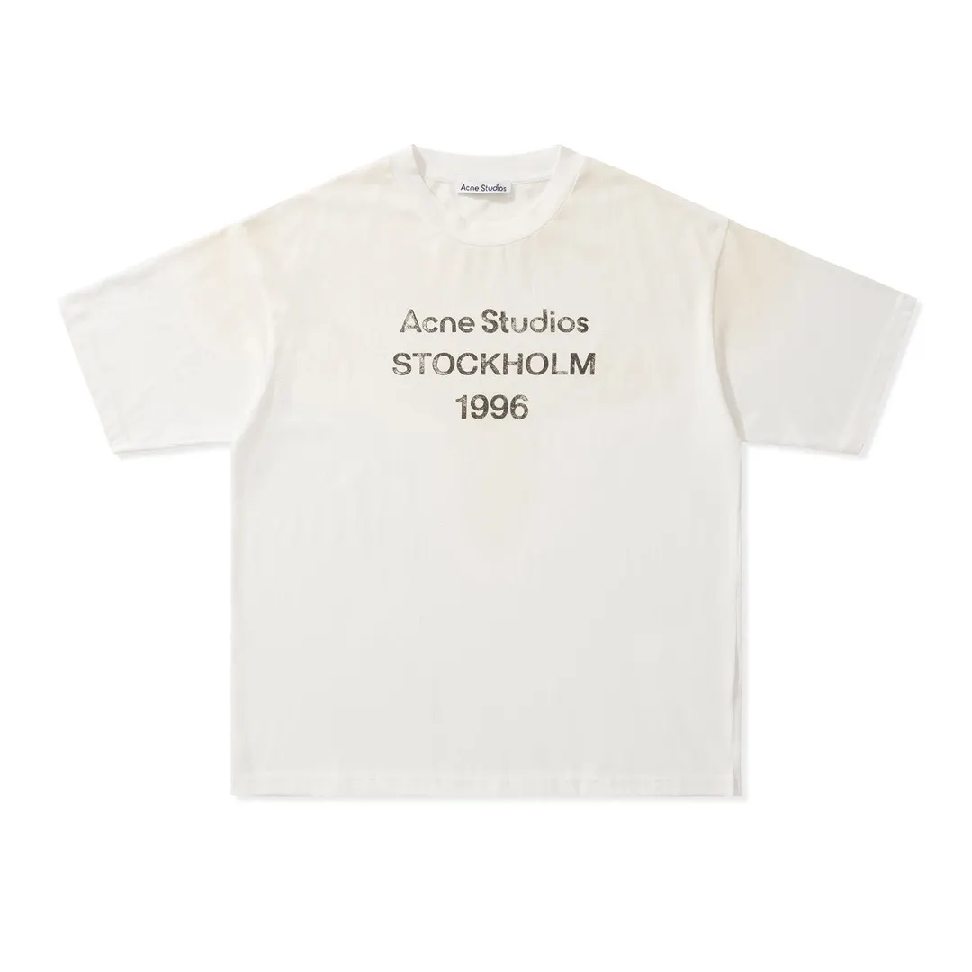 1996 Logo Distressed Cotton T-Shirt D9511395