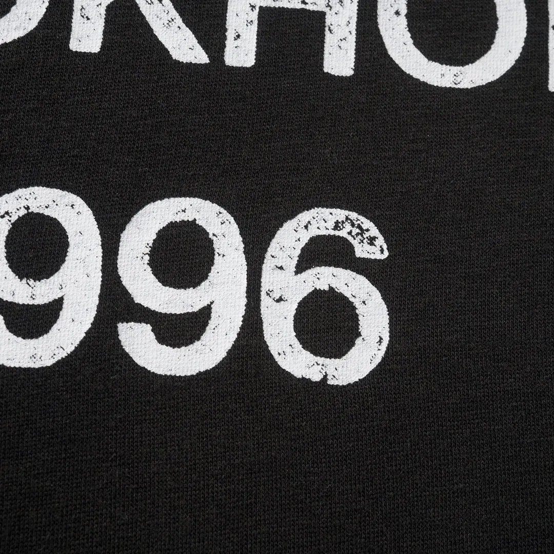 1996 Logo-Print Distressed Cotton T-Shirt D9511399 — view 5