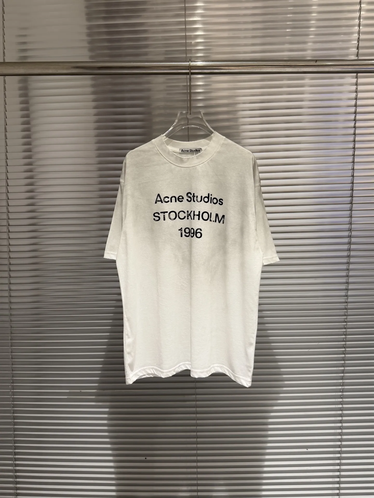 1996 Logo Distressed Cotton T-Shirt D9511393 — view 7