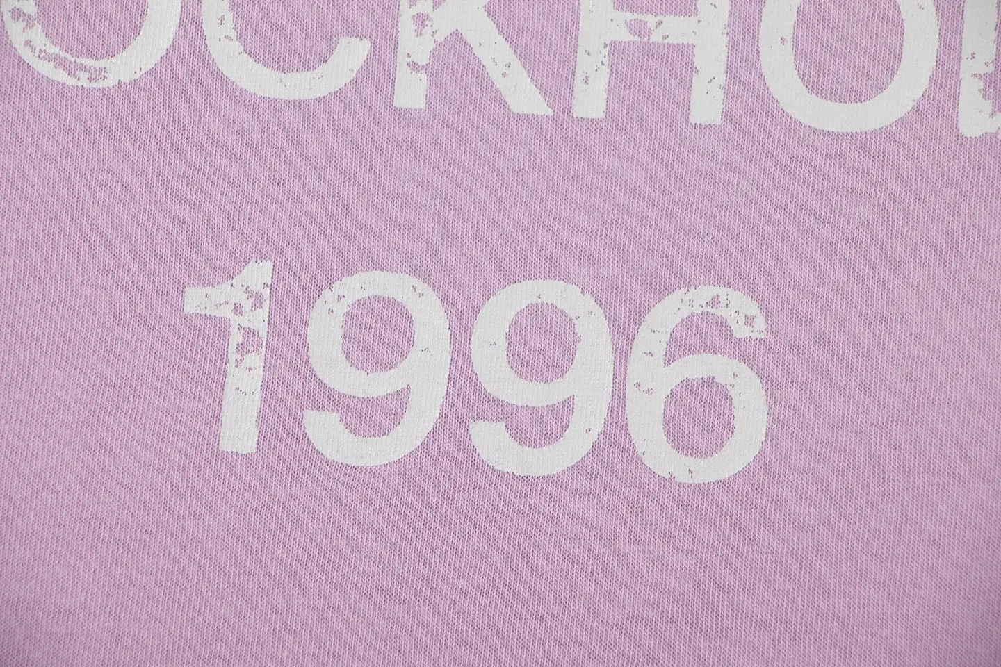 1996 Logo Distressed Cotton T-Shirt D9511364 — view 5