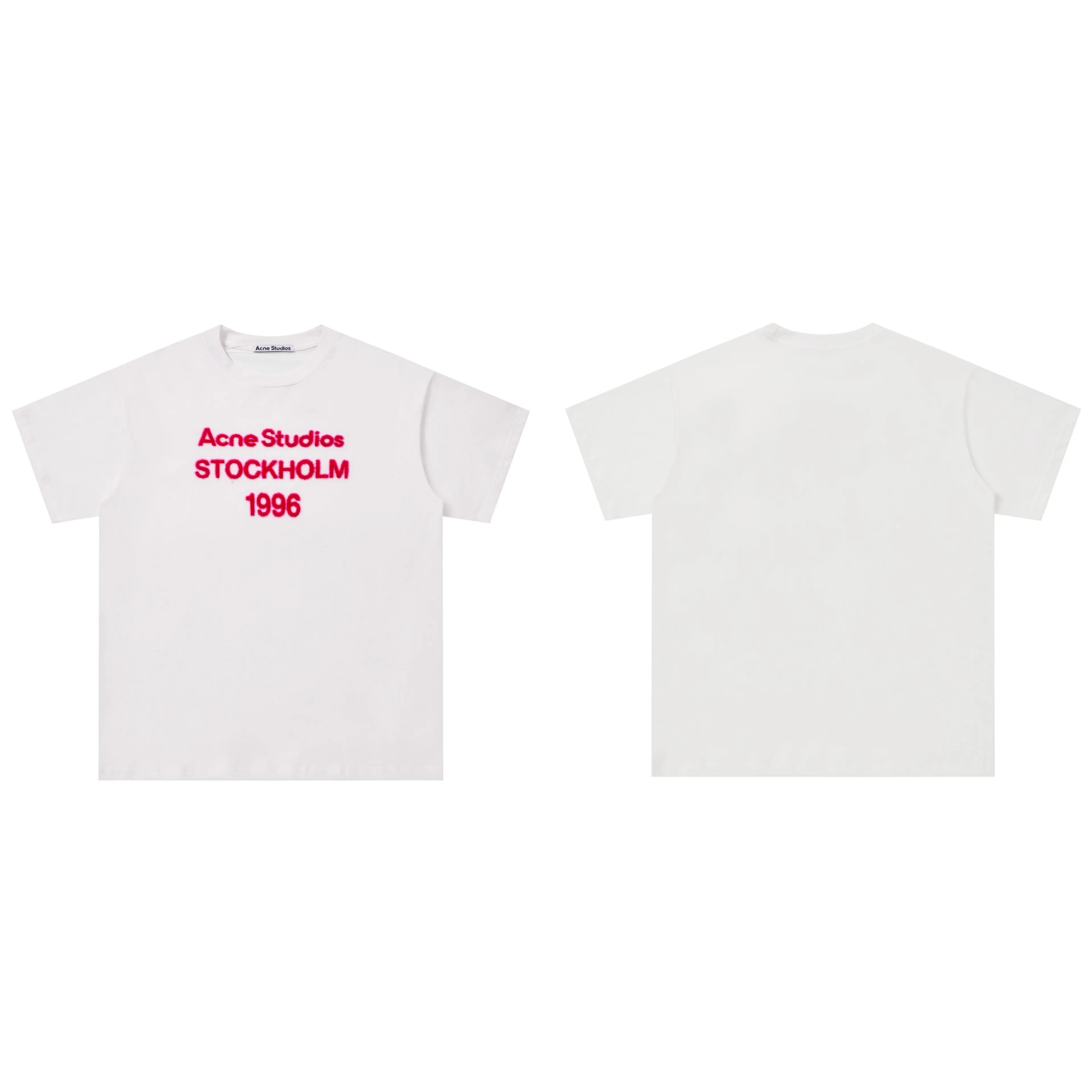 1996 Flocked Logo Cotton T-Shirt D9511369