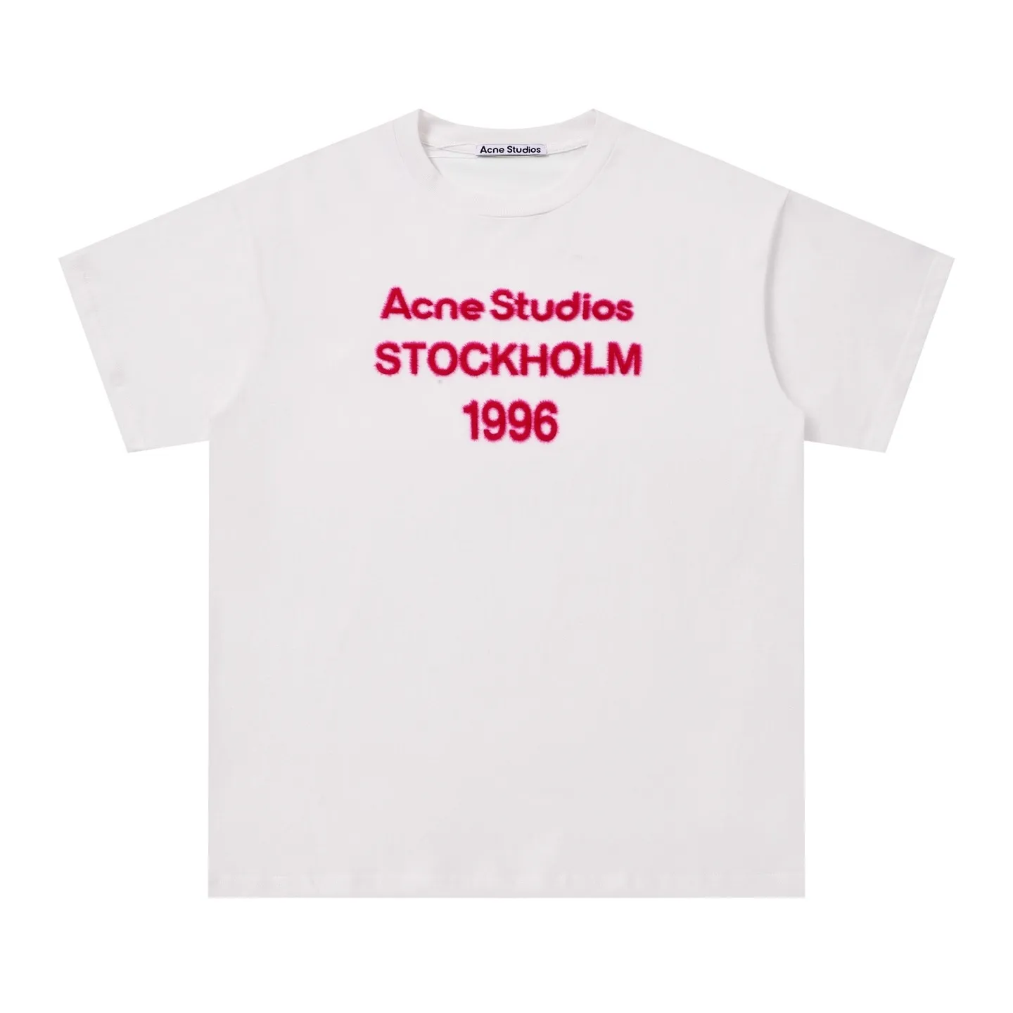 1996 Flocked Logo Cotton T-Shirt D9511369 — view 2