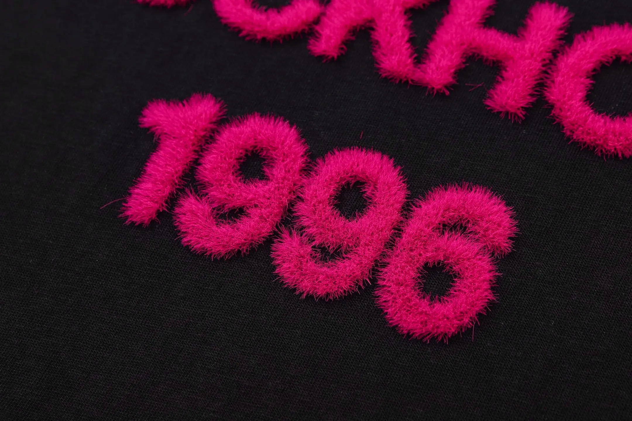1996 Flocked Logo Cotton T-Shirt D9511370 — view 5