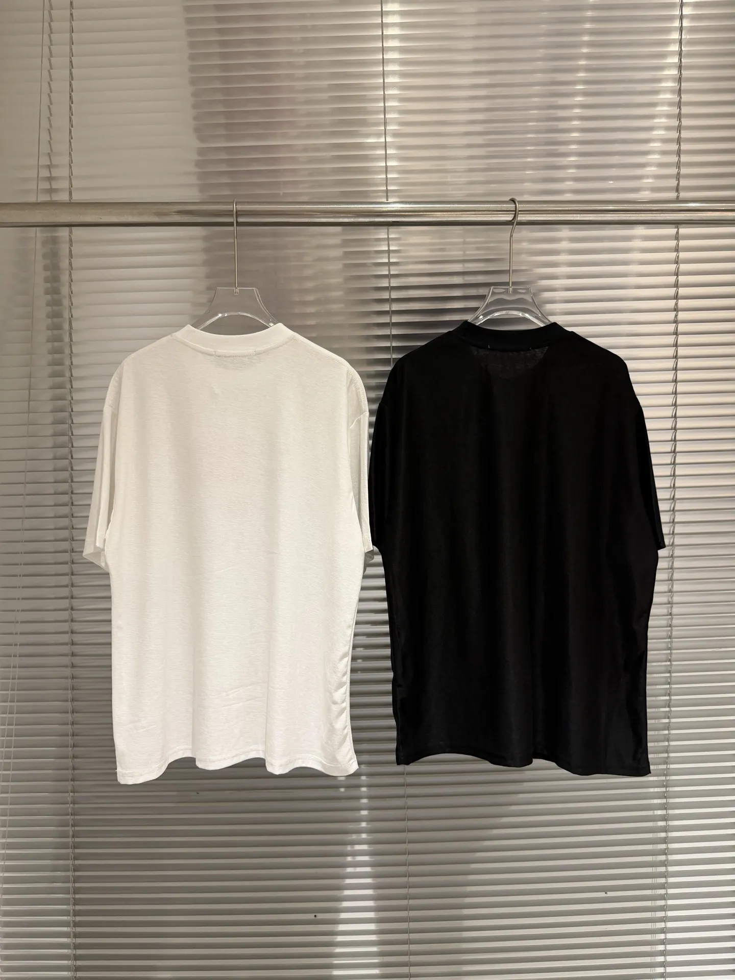 Logo Flocked Cotton T-Shirt D9511368 — view 2
