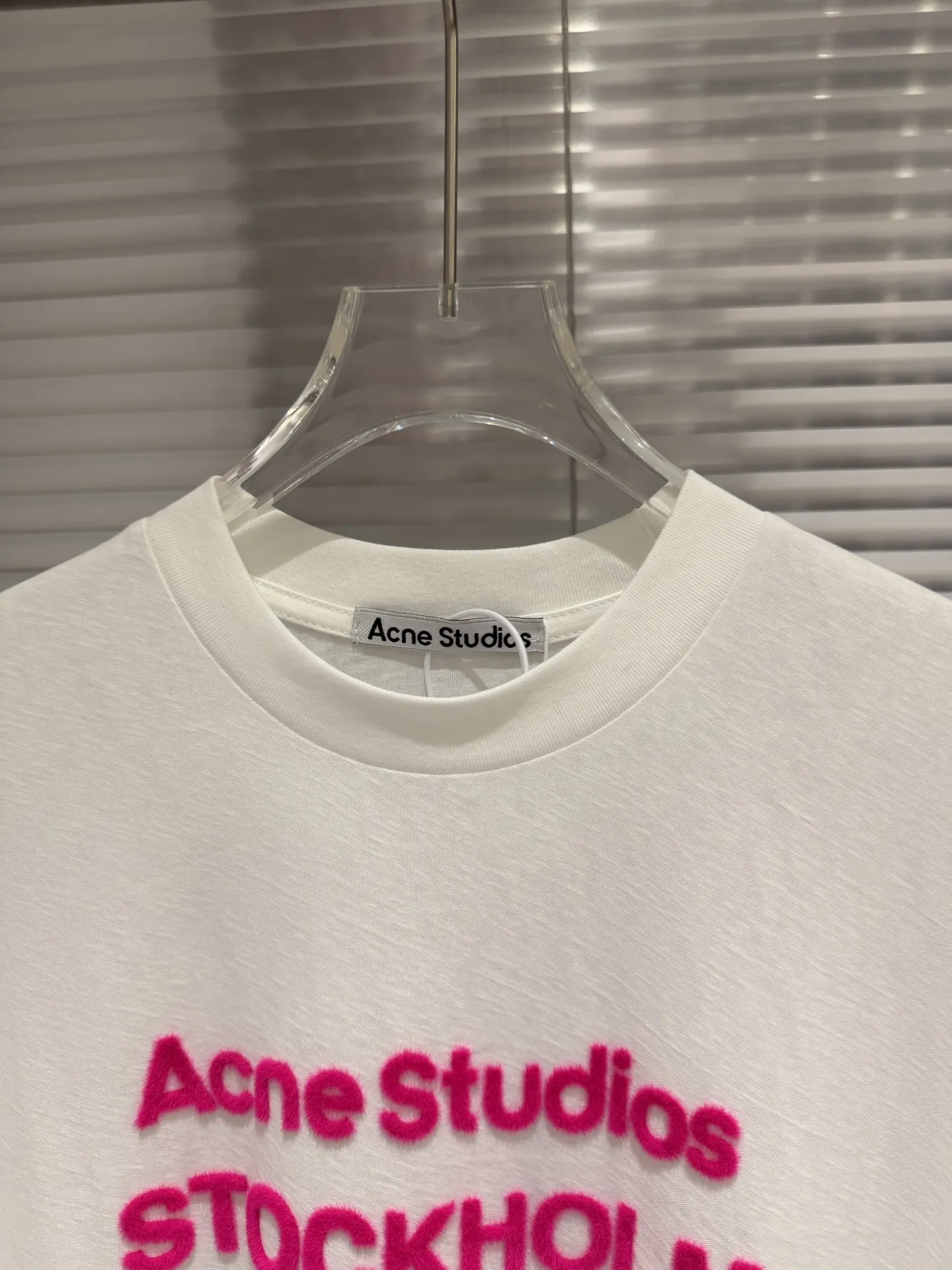 Logo Flocked Cotton T-Shirt D9511368 — view 9