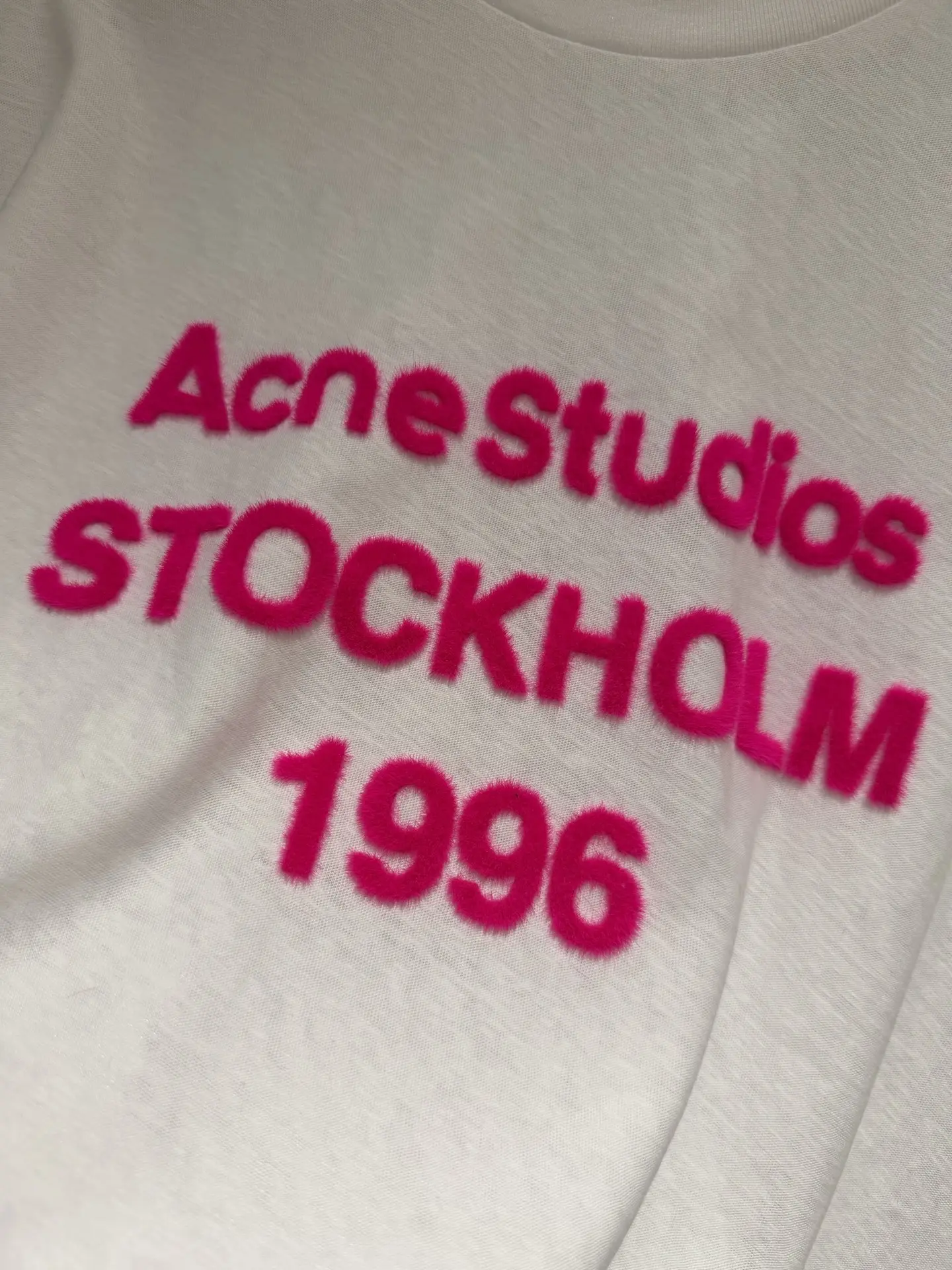 Logo Flocked Cotton T-Shirt D9511368 — view 11