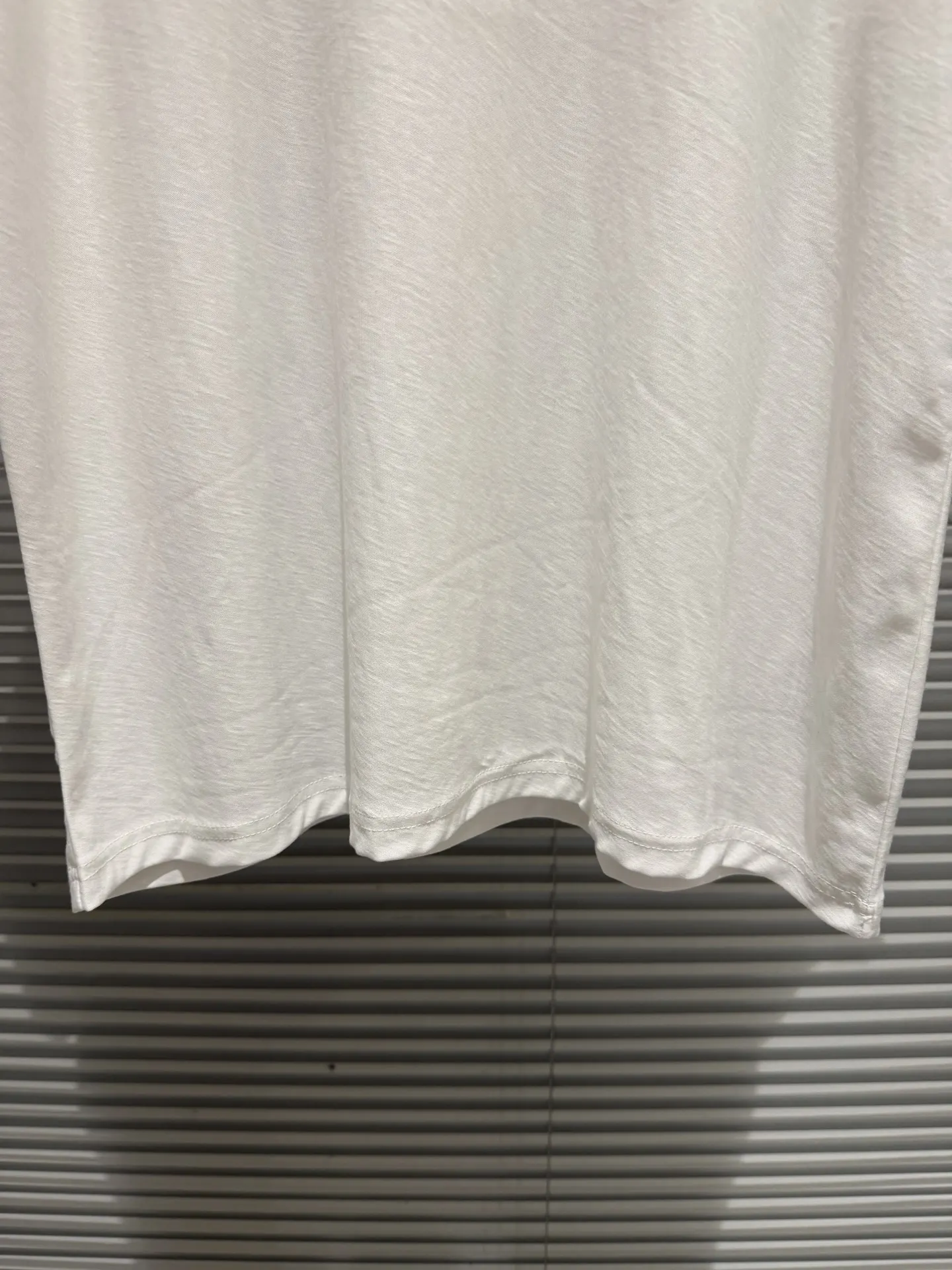 Logo Flocked Cotton T-Shirt D9511368 — view 12