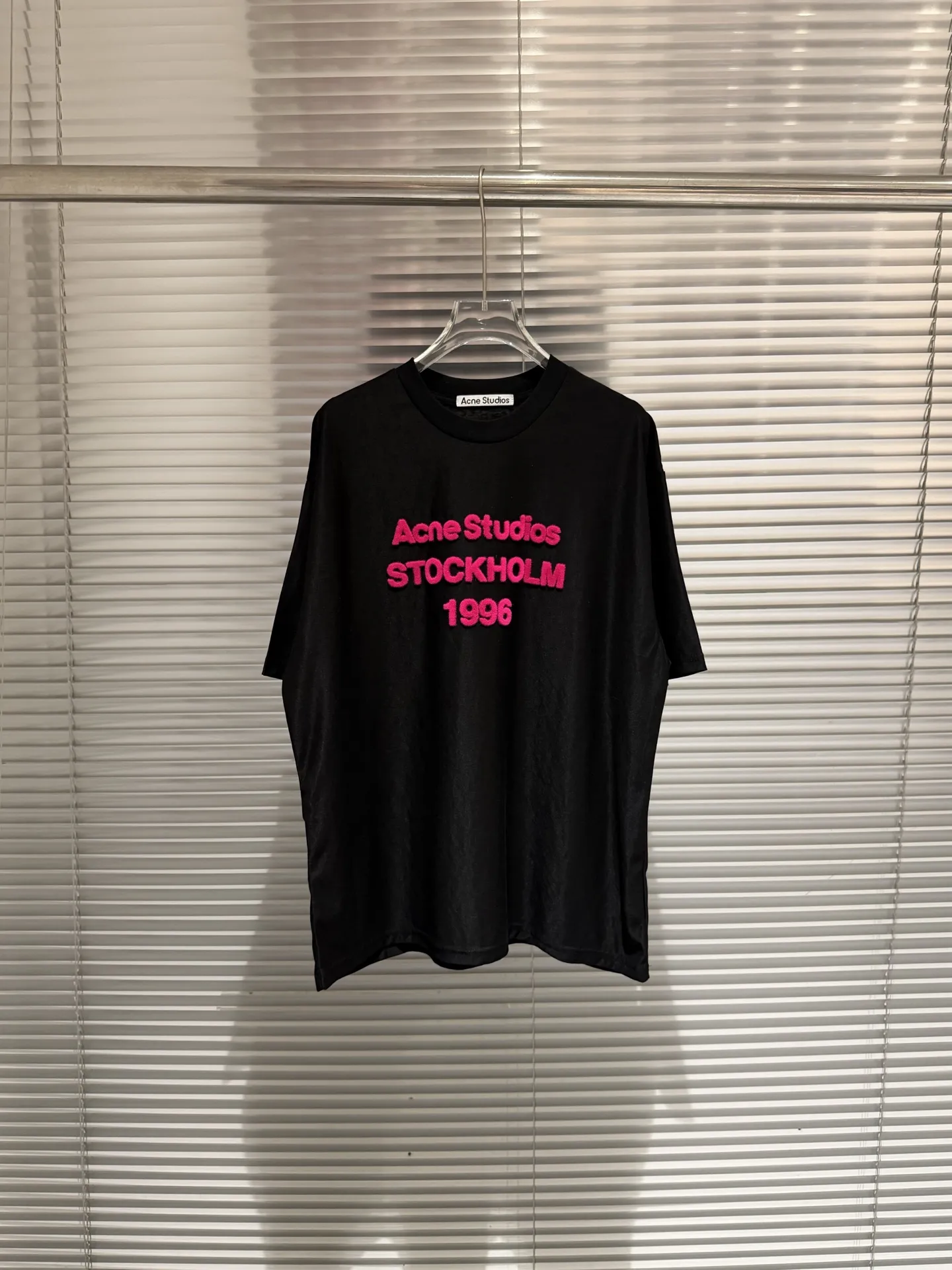 Logo Flocked Cotton T-Shirt D9511368 — view 13