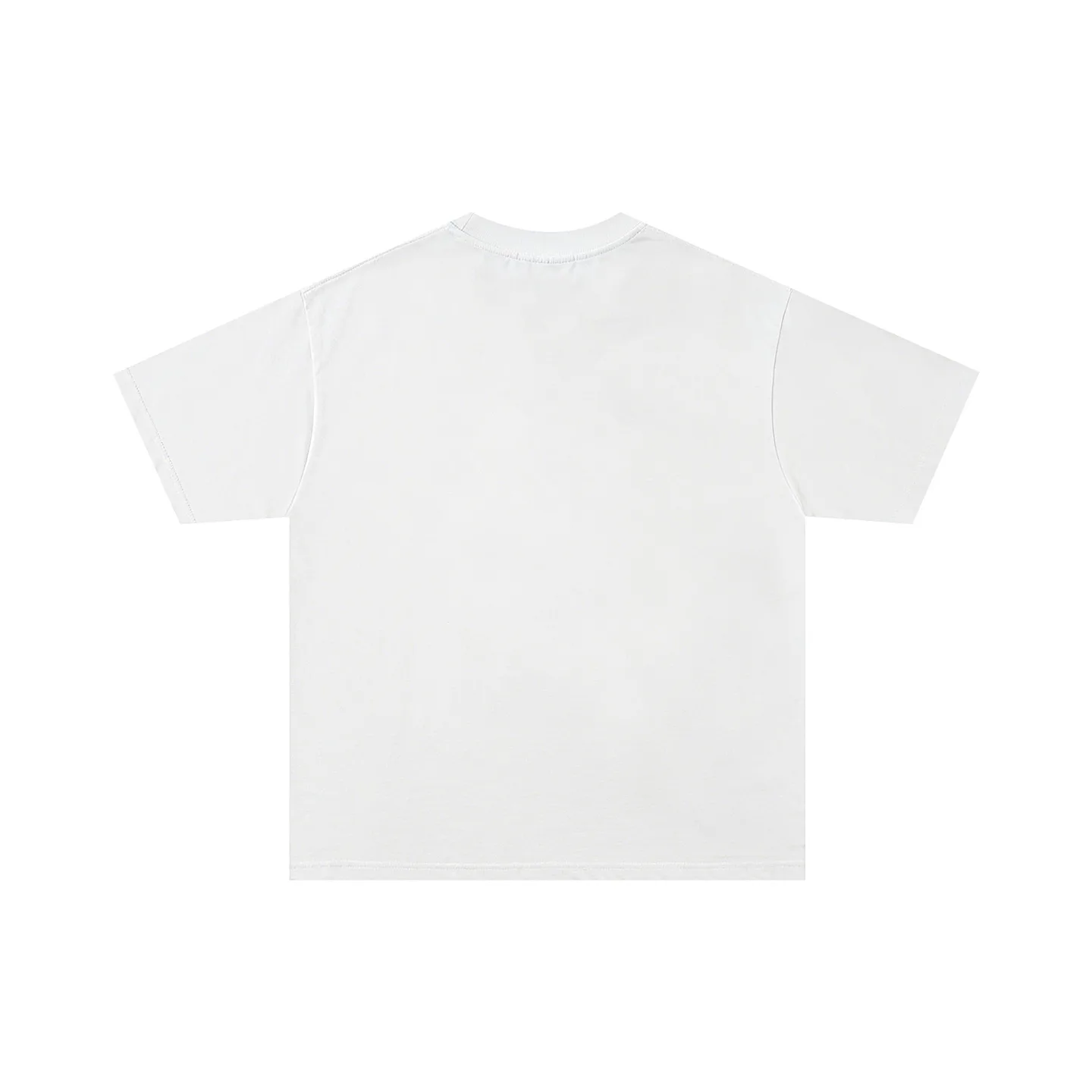 Heart Embroidery Oversized Cotton T-Shirt D10011403 — view 3