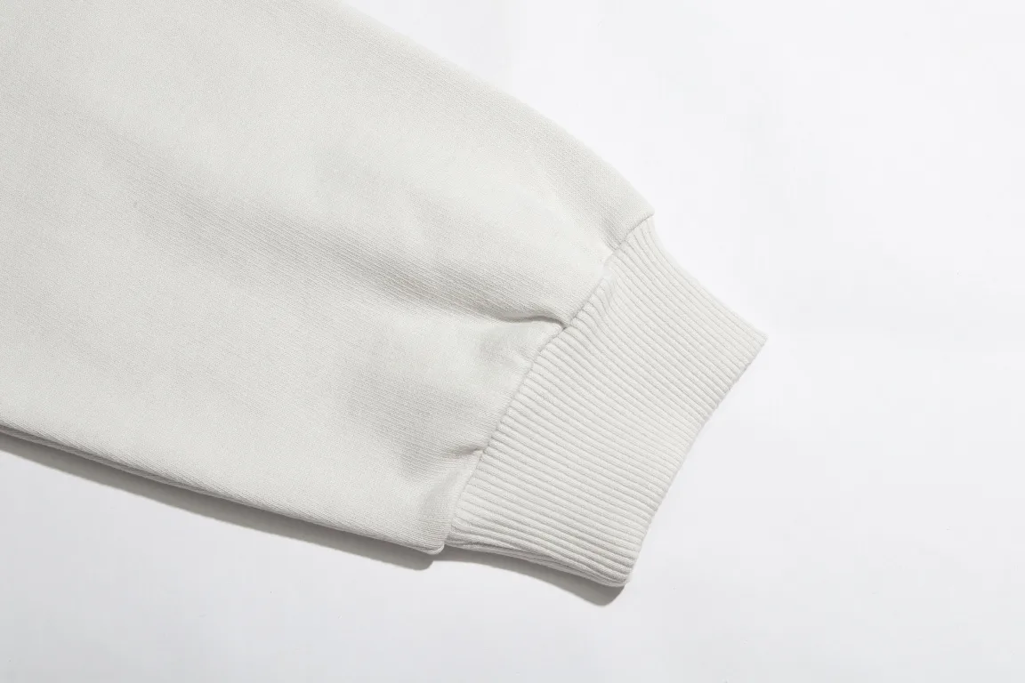 Logo Embroidery Oversized Cotton Hoodie D21918801 — view 9
