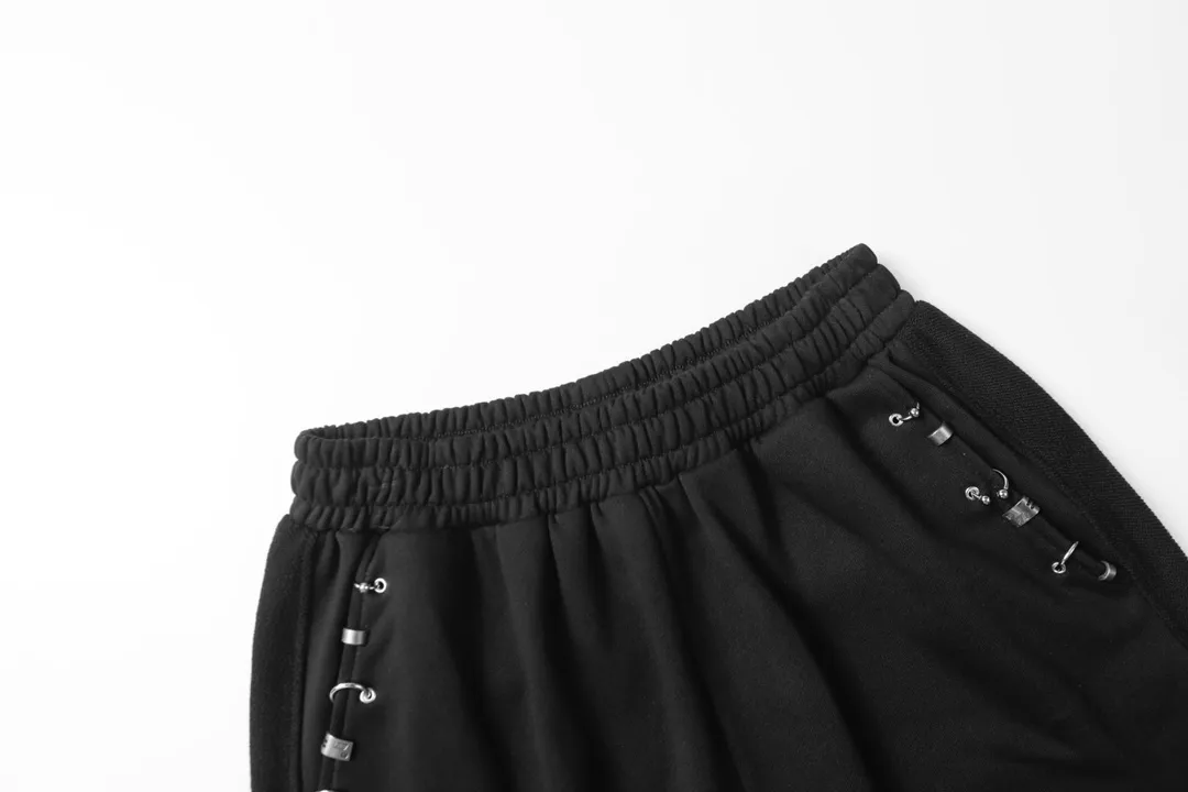 Pierced Hardware Cotton-Jersey Shorts D19512842 — view 3