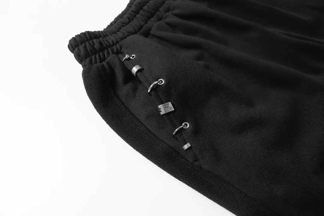 Pierced Hardware Cotton-Jersey Shorts D19512842 — view 5
