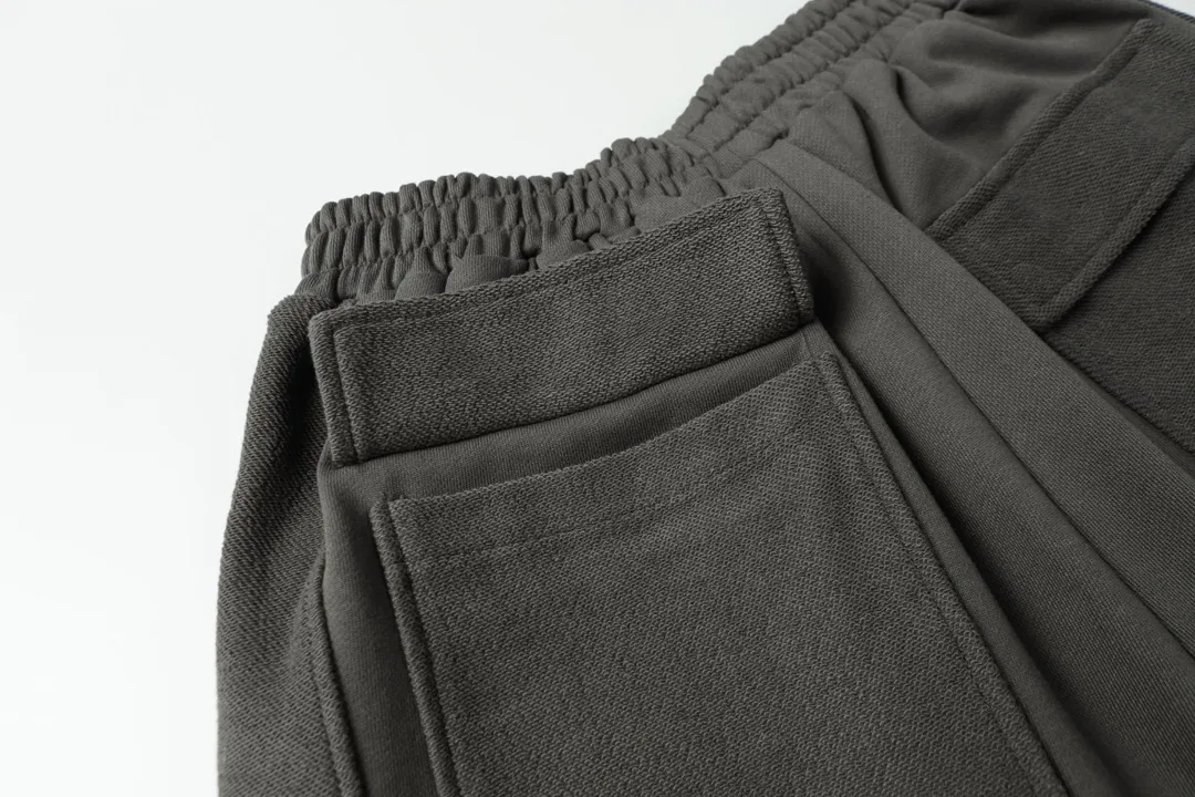 Pierced Cotton-Jersey Sweat Shorts D19512840 — view 5