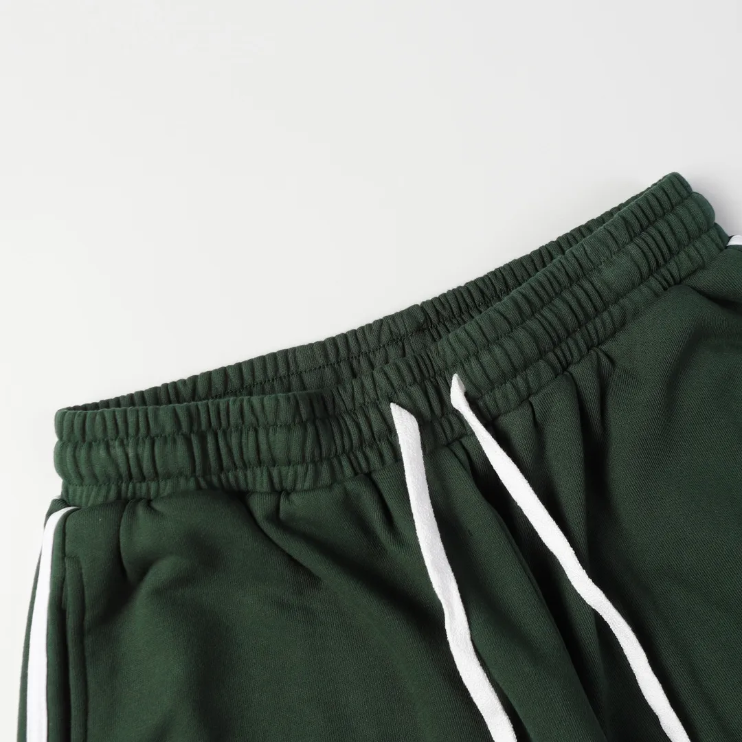 Distressed Logo-Print Cotton-Jersey Shorts D19012844 — view 6