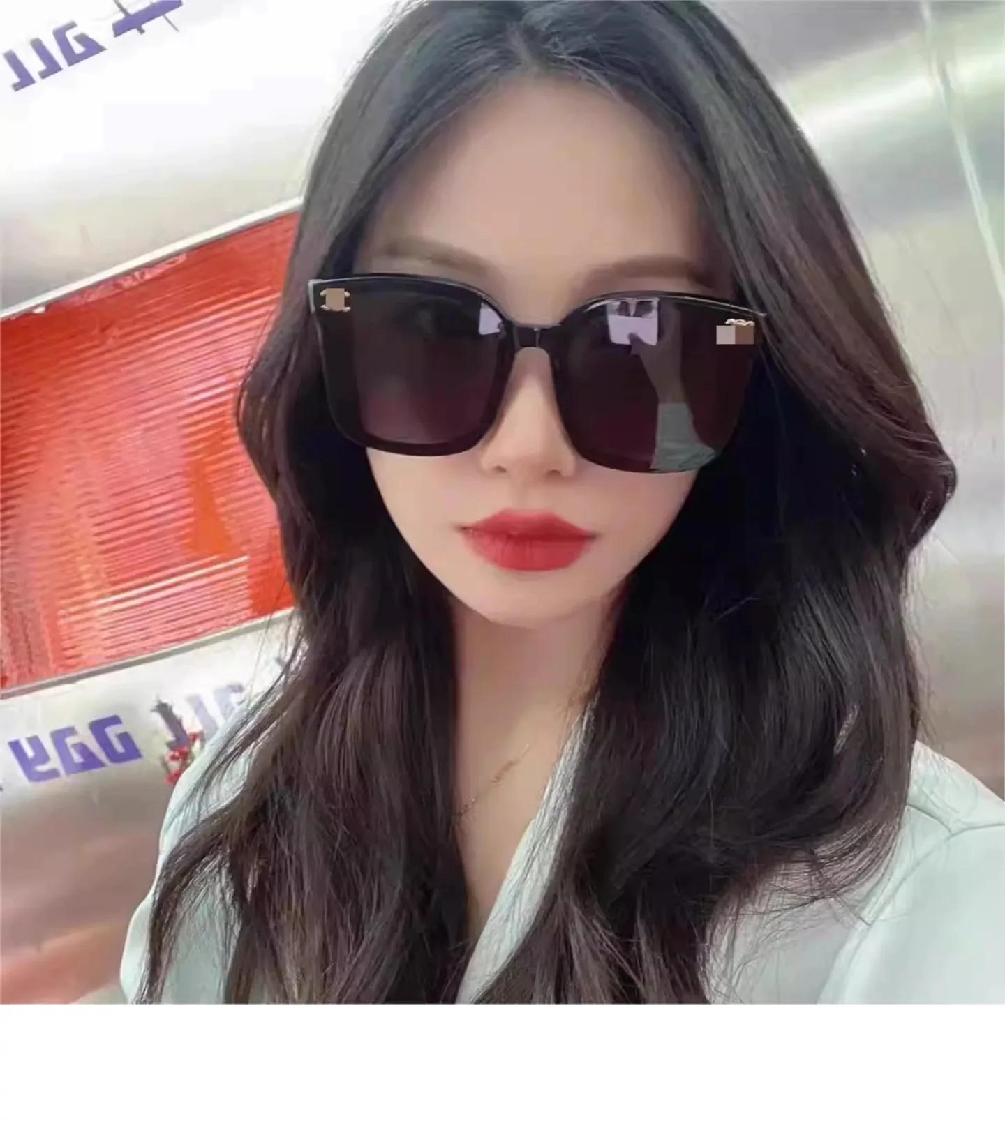 Celine Triomphe Cat-Eye Sunglasses D20018569 — view 6