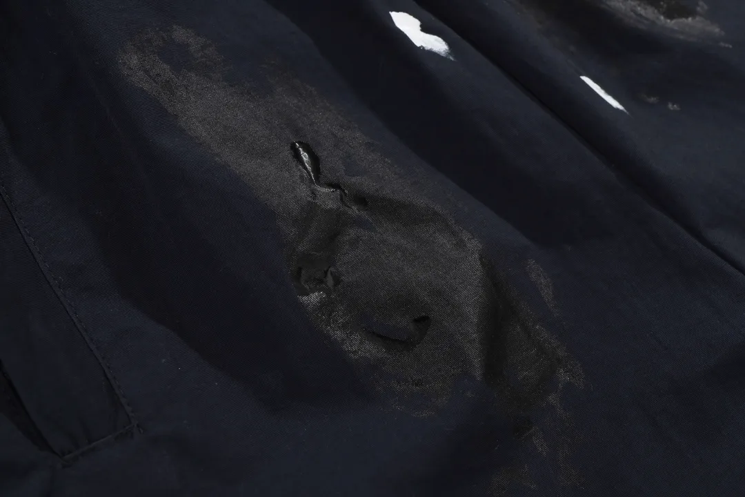 Distressed Mud-Effect Track Pants D27912562 — view 5