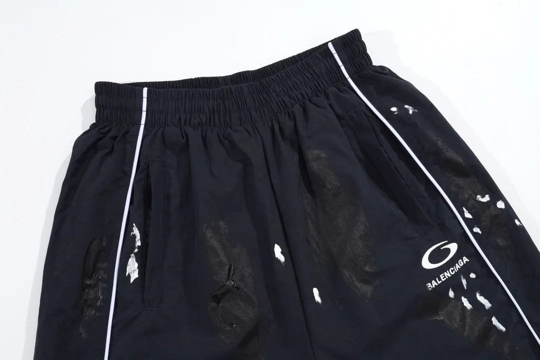 Distressed Mud-Effect Track Pants D27912562 — view 7