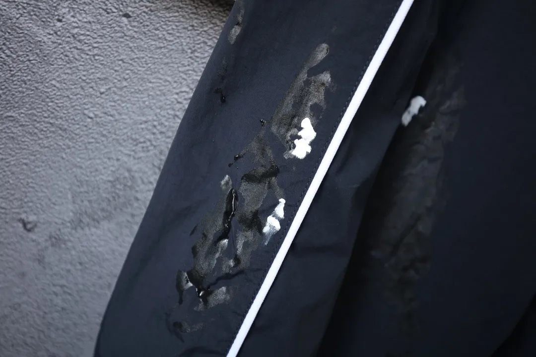 Distressed Mud-Effect Shell Track Pants D27912561 — view 3