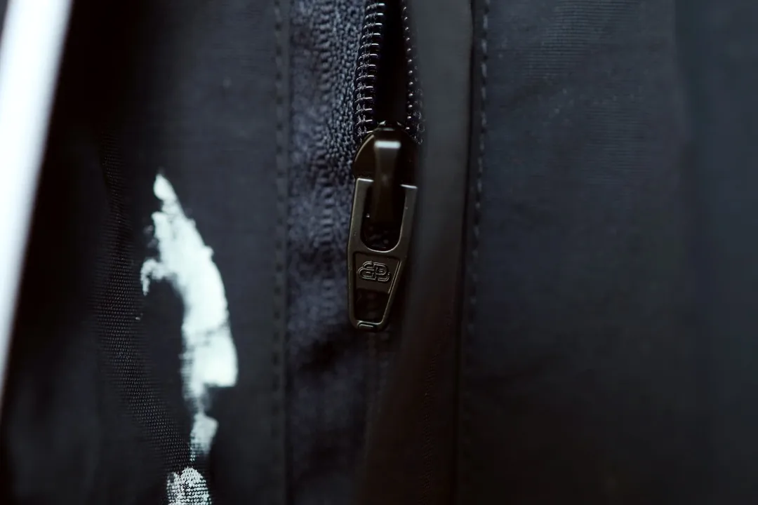 Distressed Mud-Effect Shell Track Pants D27912561 — view 7