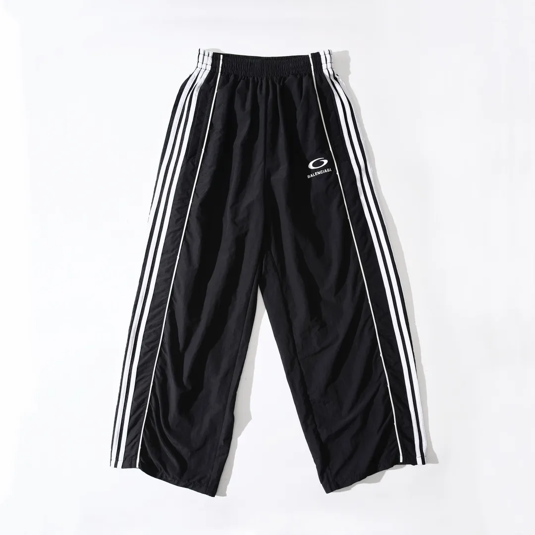 Logo-Embroidered Striped Shell Track Pants D27912550