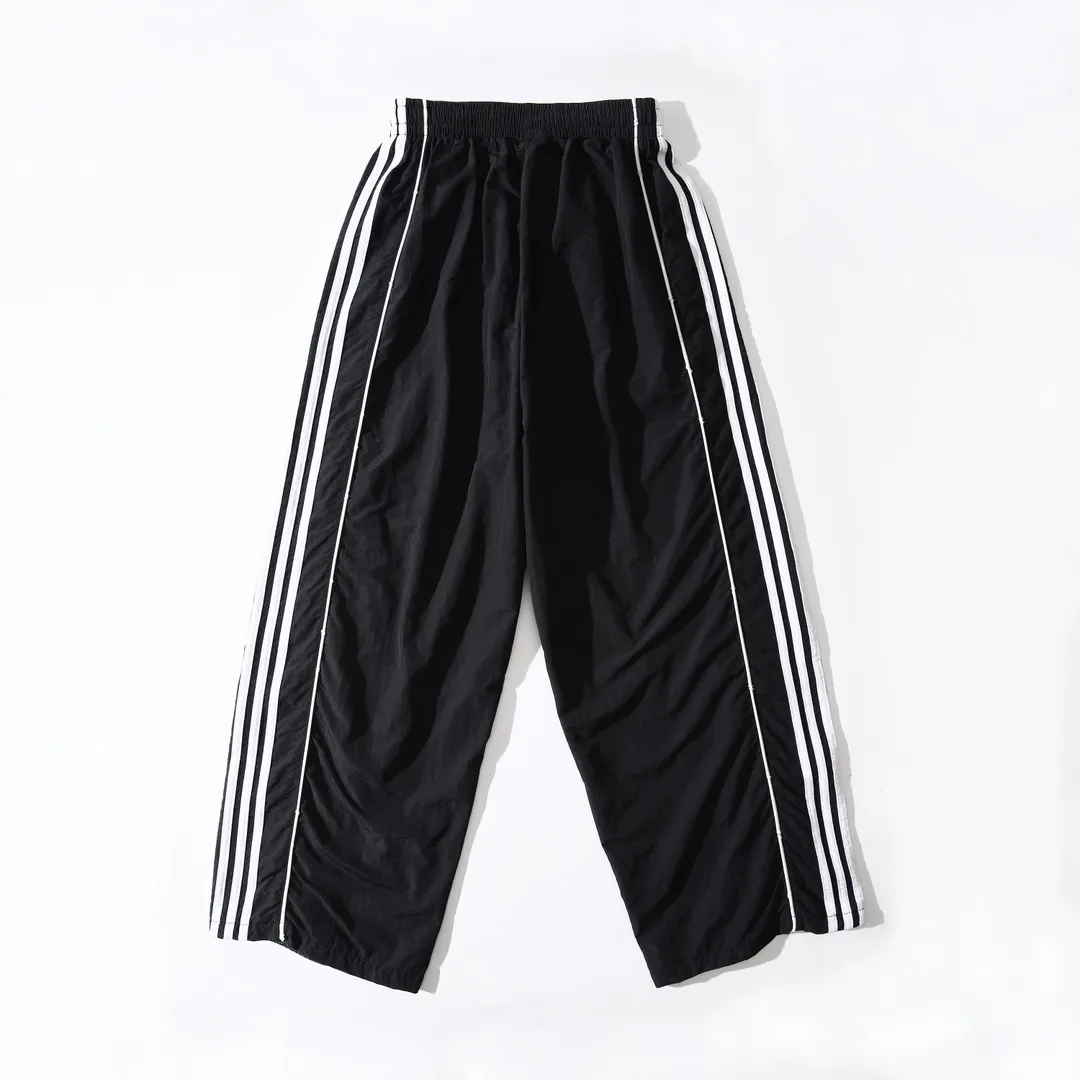Logo-Embroidered Striped Shell Track Pants D27912550 — view 2