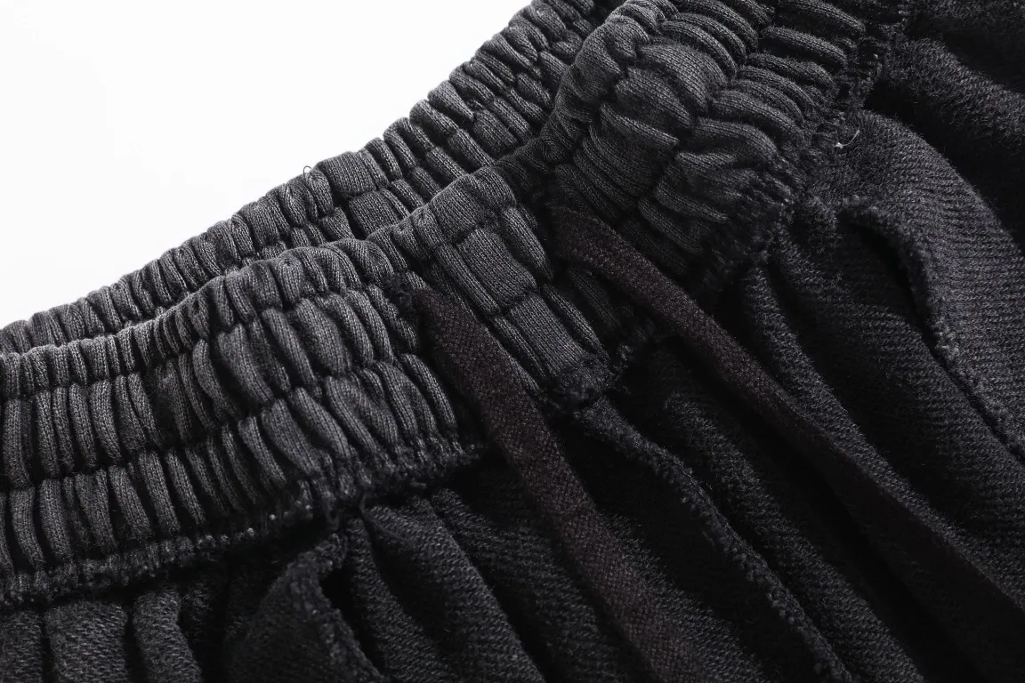 Embroidered Crest Faded Cotton Sweatpants D30912542 — view 7
