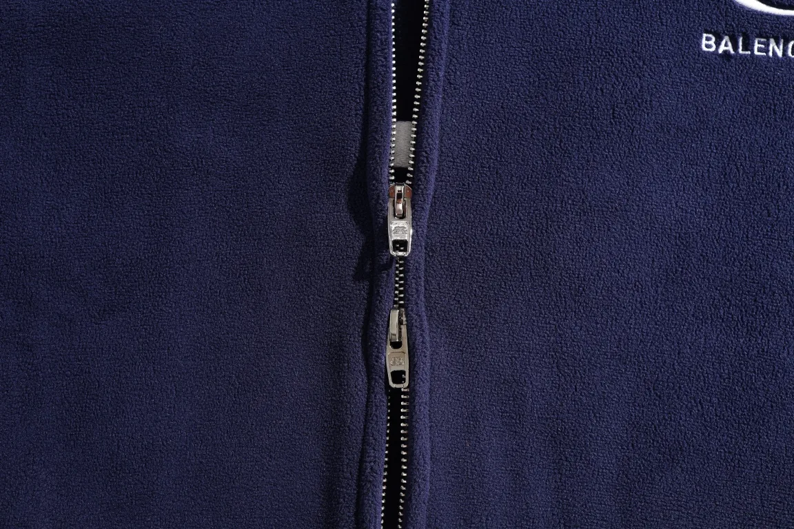 Embroidered Fleece Zip-Up Track Jacket D30918785 — view 15