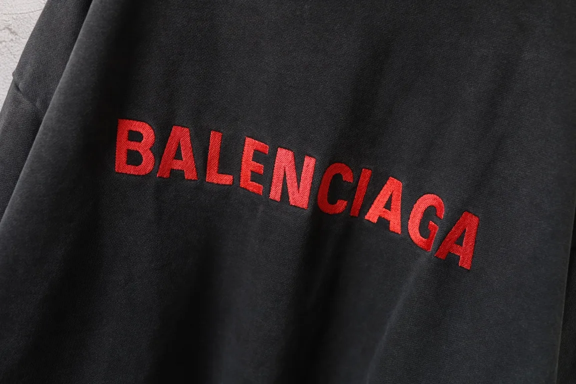 Logo Embroidered Washed Cotton Hoodie D30921339 — view 4