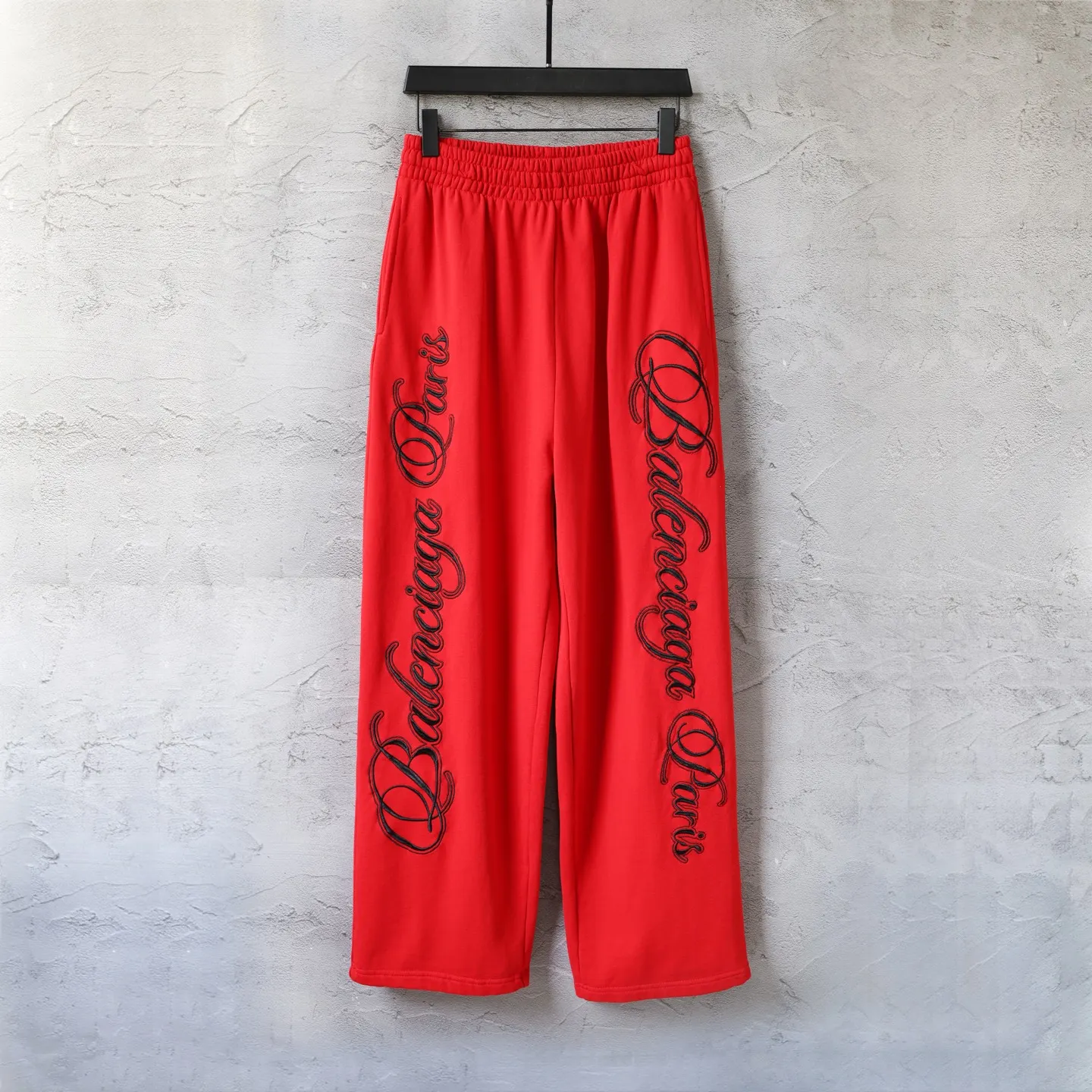 Logo Embroidered Wide-Leg Sweatpants D25521313