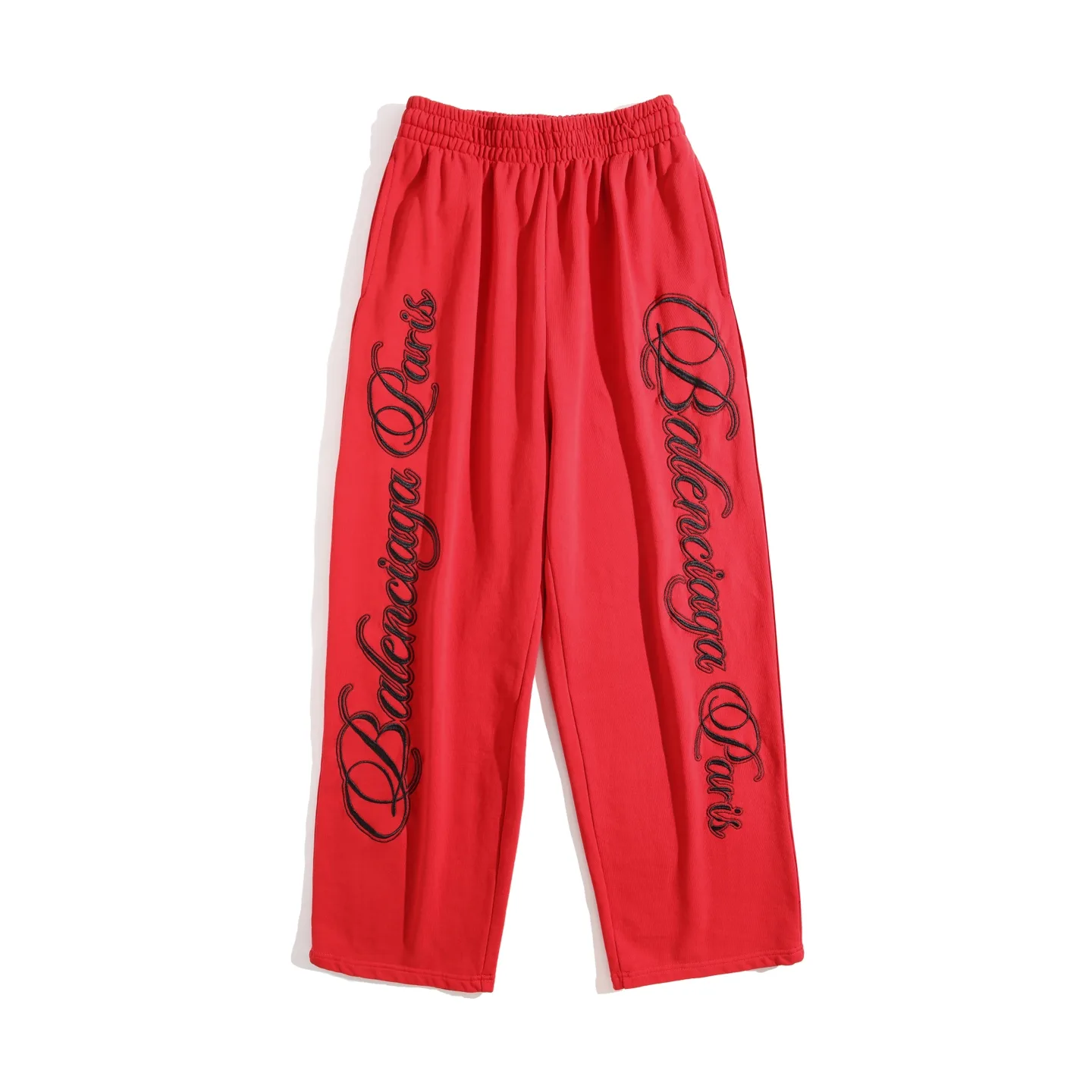 Logo Embroidered Wide-Leg Sweatpants D25521313 — view 10