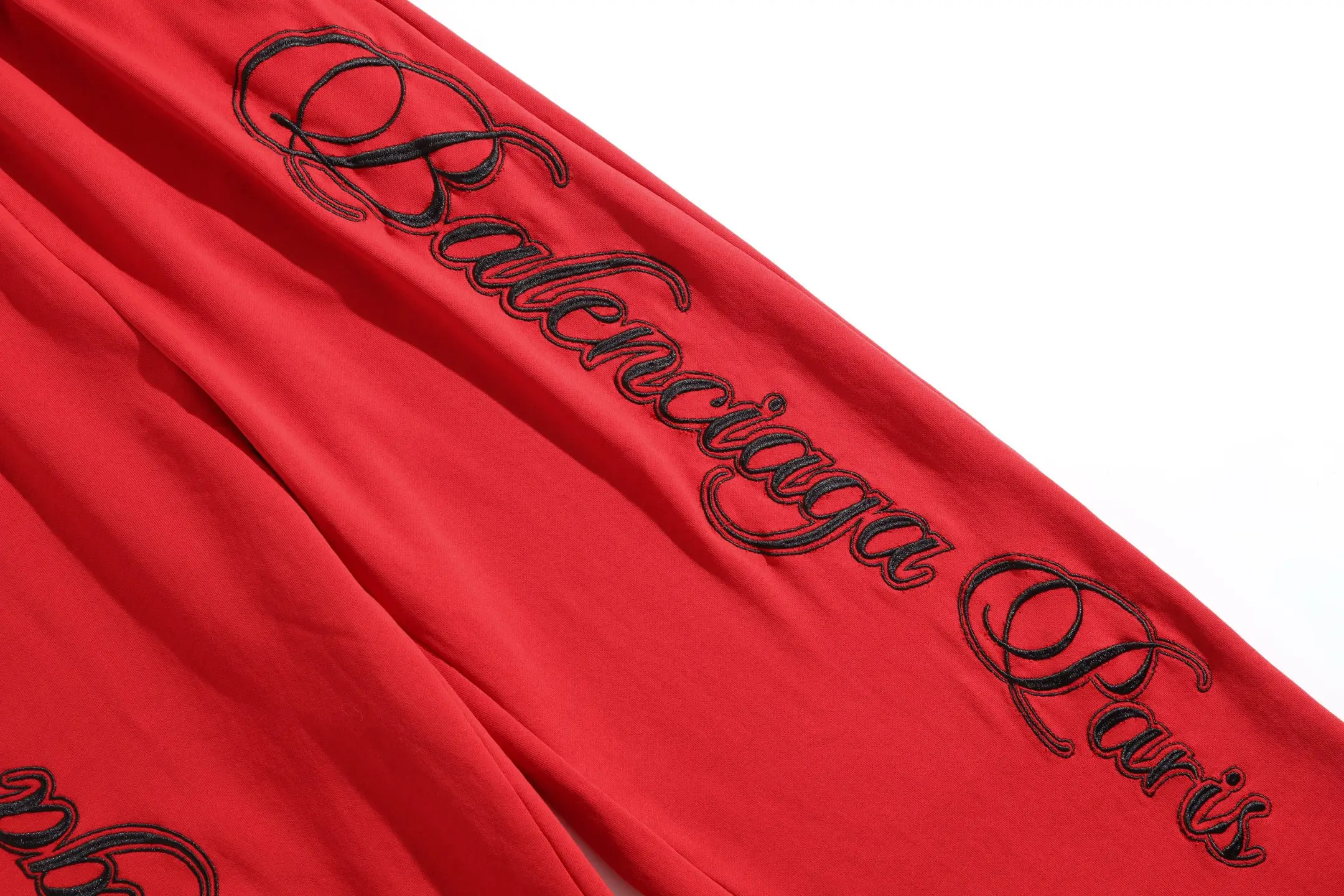Logo Embroidered Wide-Leg Sweatpants D25521313 — view 12