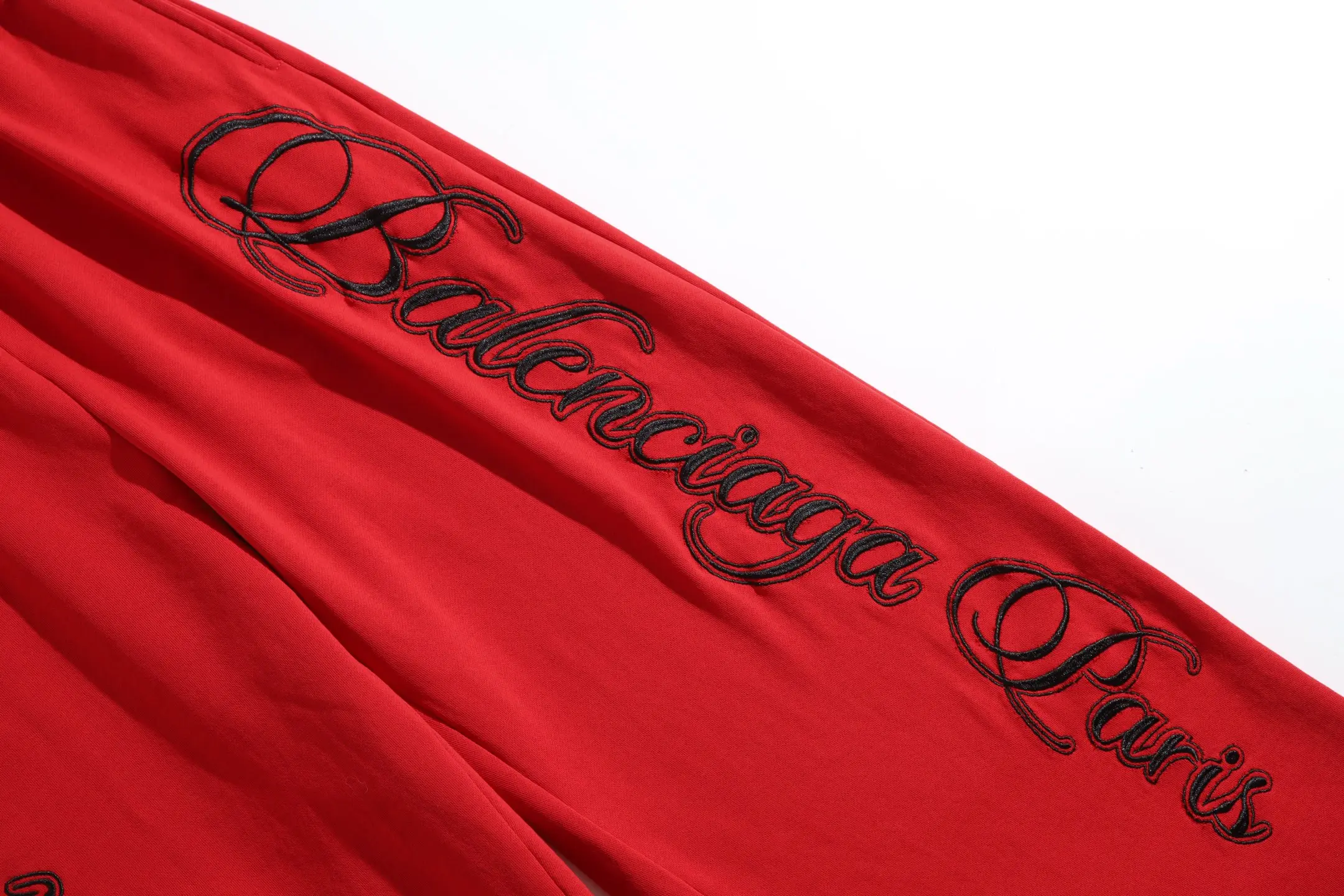 Logo Embroidered Wide-Leg Sweatpants D25521313 — view 13