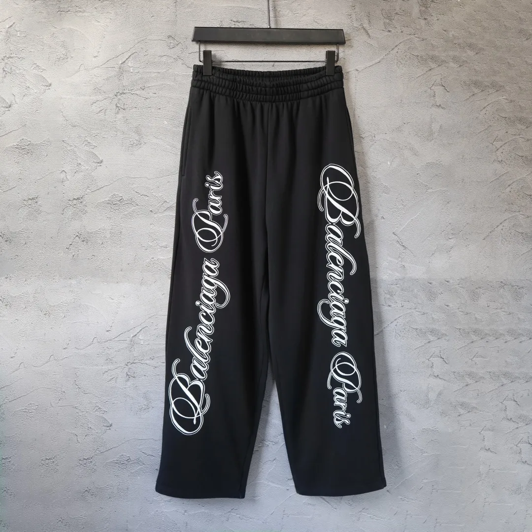 Logo Embroidered Wide-Leg Sweatpants D25521313 — view 37