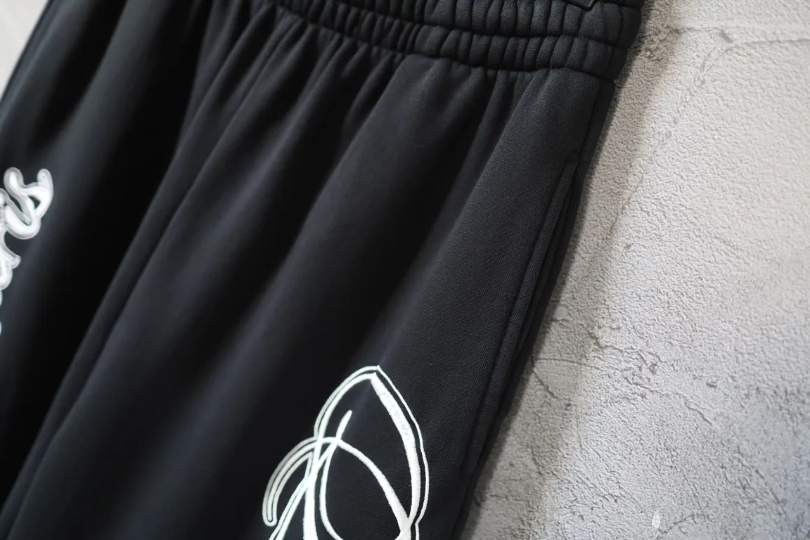Logo Embroidered Wide-Leg Sweatpants D25521313 — view 42
