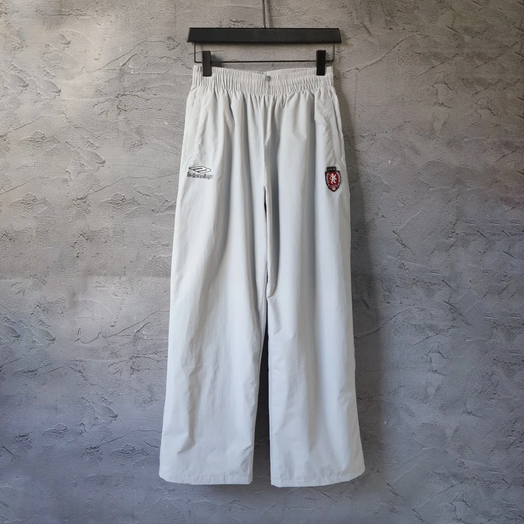 Embroidered Wide-Leg Track Pants D28512517