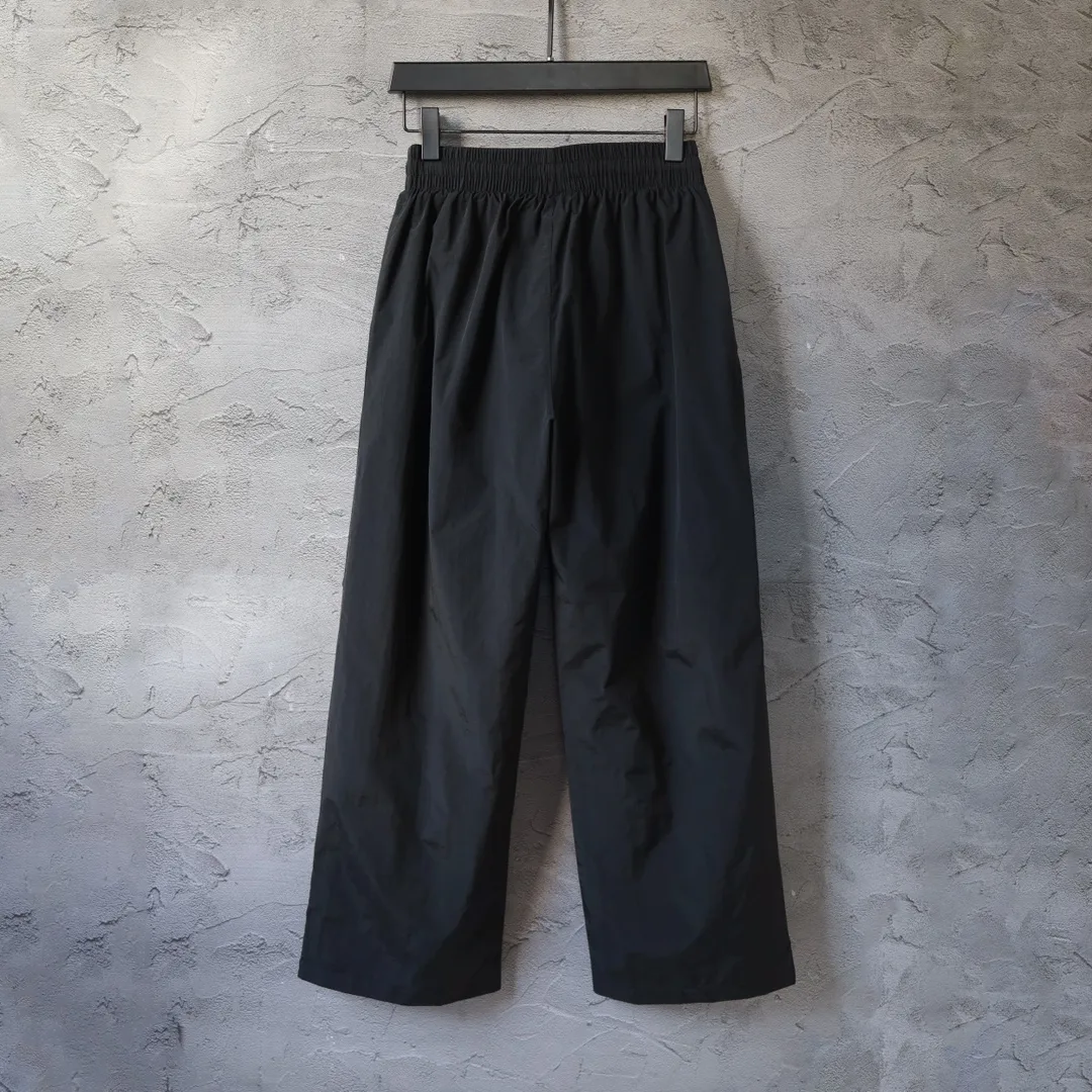 Embroidered Logo Wide-Leg Track Pants D28512519 — view 2