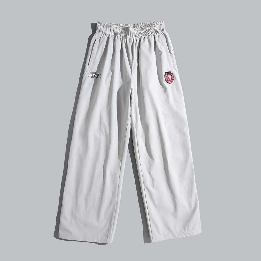 Embroidered Wide-Leg Track Pants D28512518