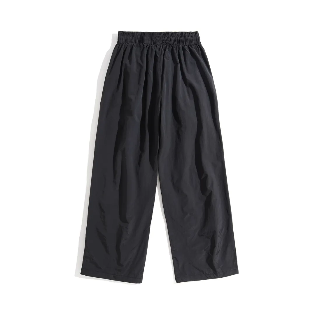 Embroidered Logo Wide-Leg Track Pants D28512520 — view 2