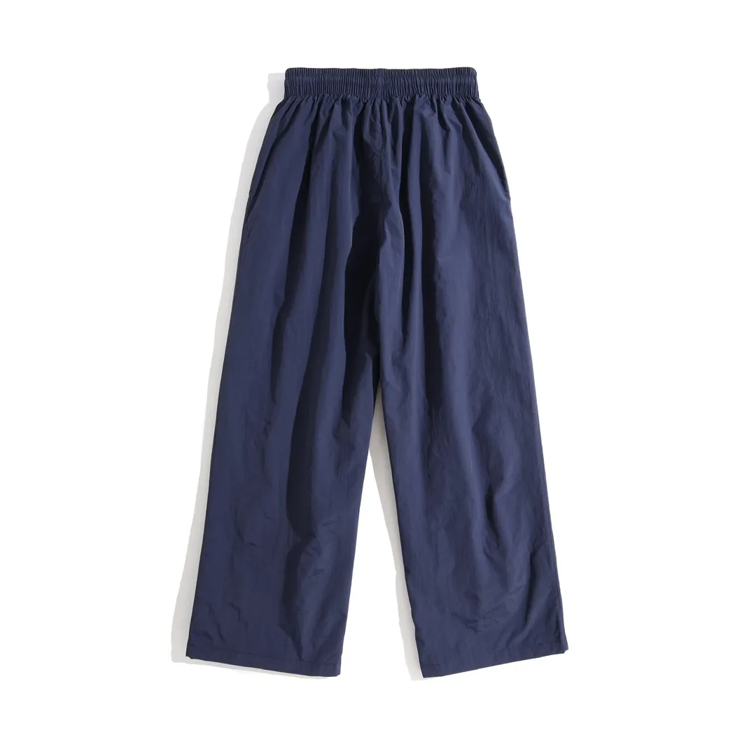 Embroidered Wide-Leg Track Pants D28512522 — view 2