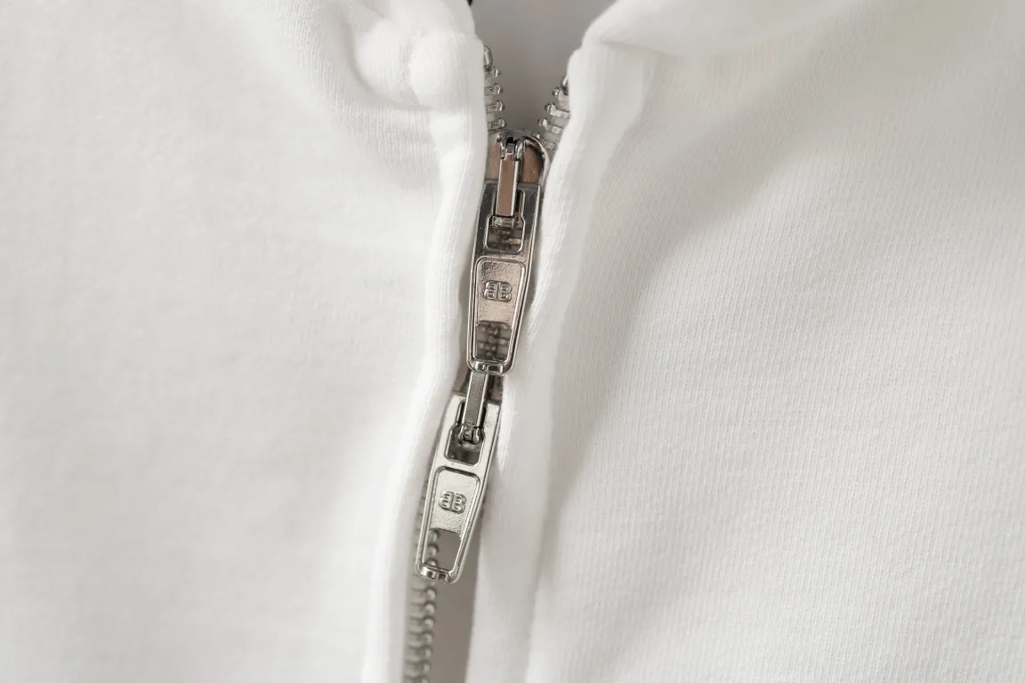 Logo Embroidered Zip-Up Hoodie D23921324 — view 6