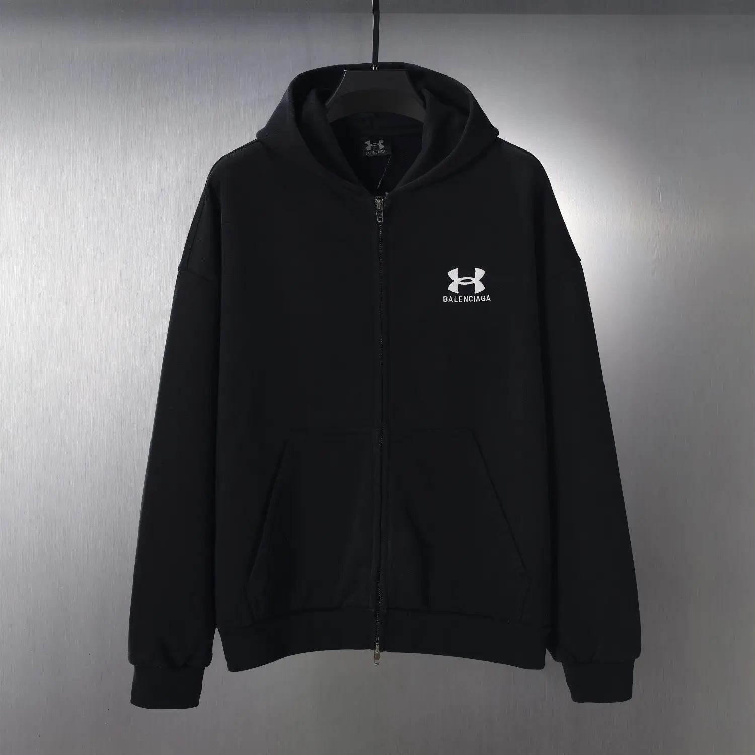 Balenciaga x Under Armour Embroidered Zip-Up Hoodie D23921325
