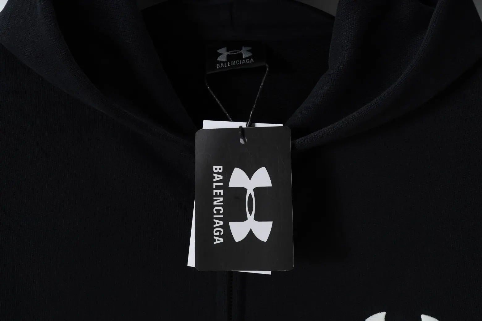 Balenciaga x Under Armour Embroidered Zip-Up Hoodie D23921325 — view 9