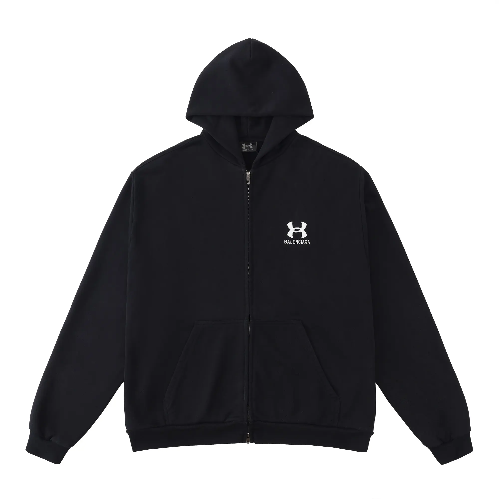 Balenciaga x Under Armour Embroidered Zip-Up Hoodie D23921325 — view 10