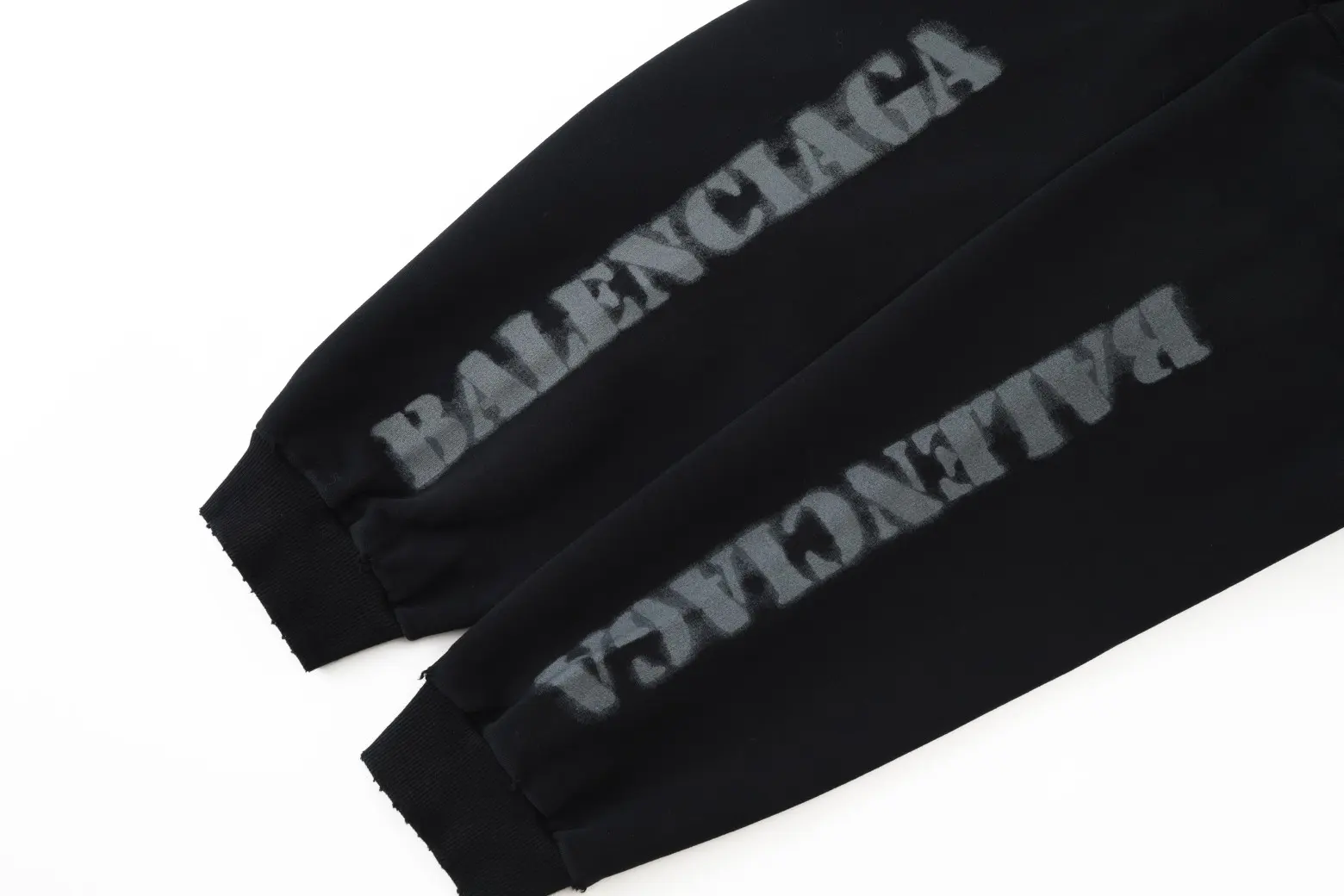 Distressed Logo Print Oversized Hoodie D23518788 — view 13