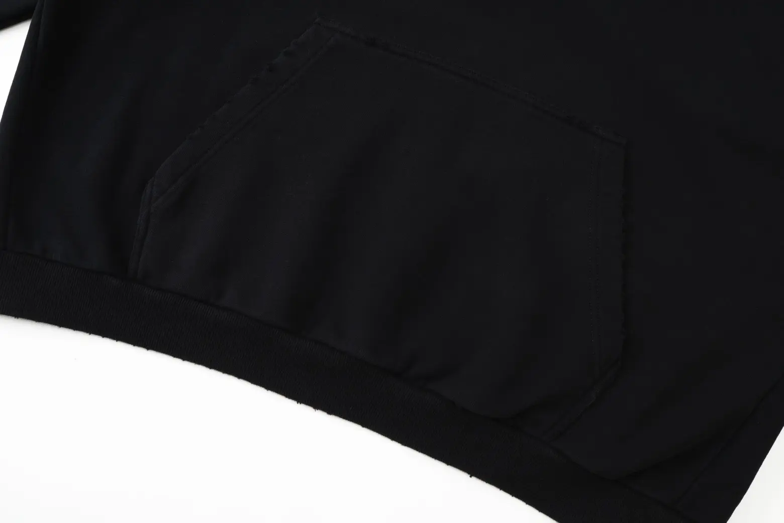 Distressed Logo Print Oversized Hoodie D23518788 — view 15