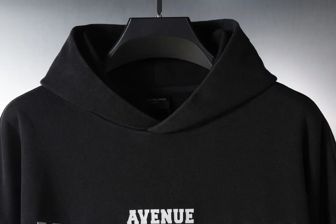 Avenue Montaigne Embroidered Logo Hoodie D26521326 — view 4