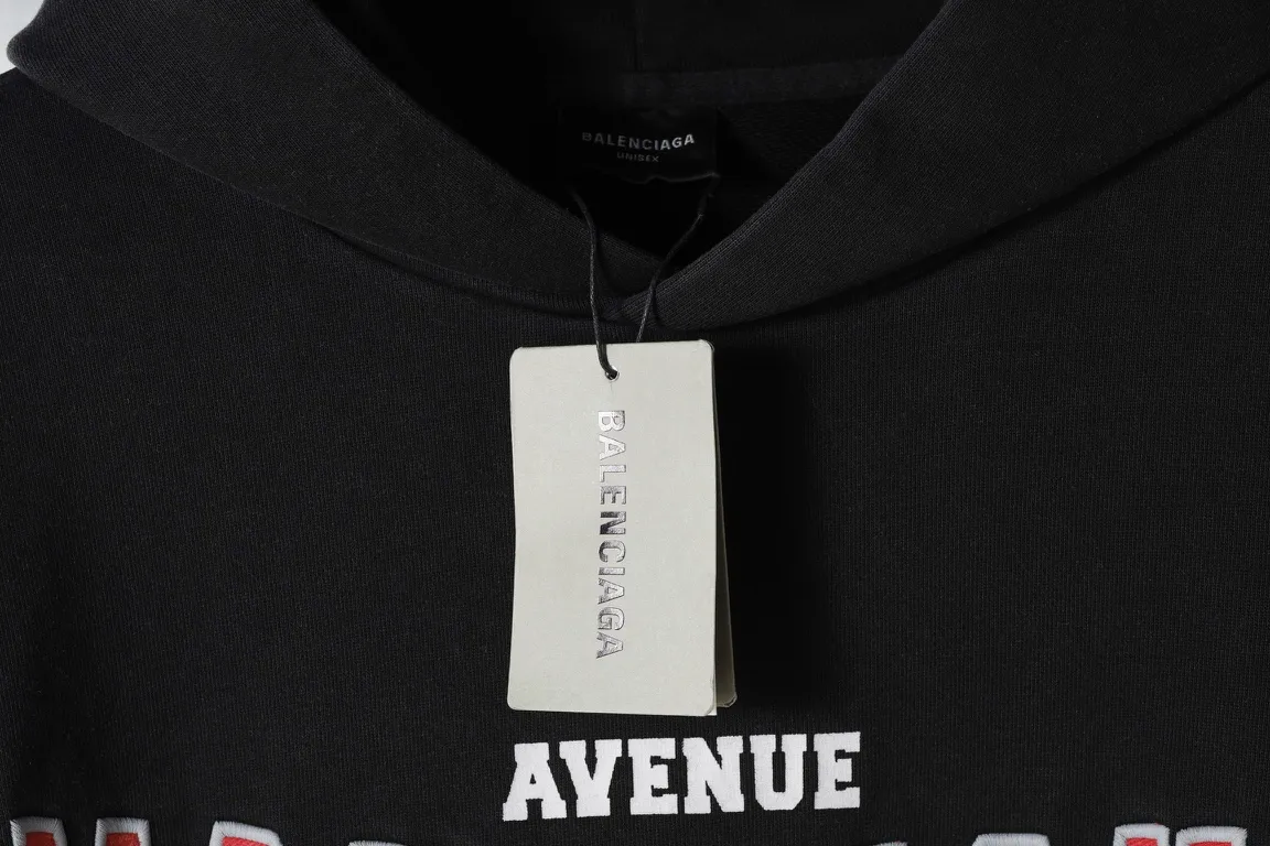 Avenue Montaigne Embroidered Logo Hoodie D26521326 — view 8