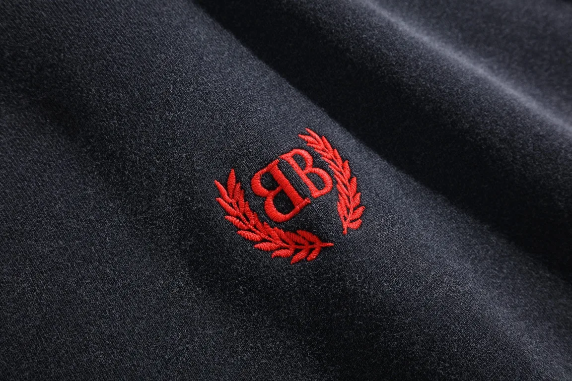 Washed Distressed Logo Embroidery Hoodie D27921286 — view 4