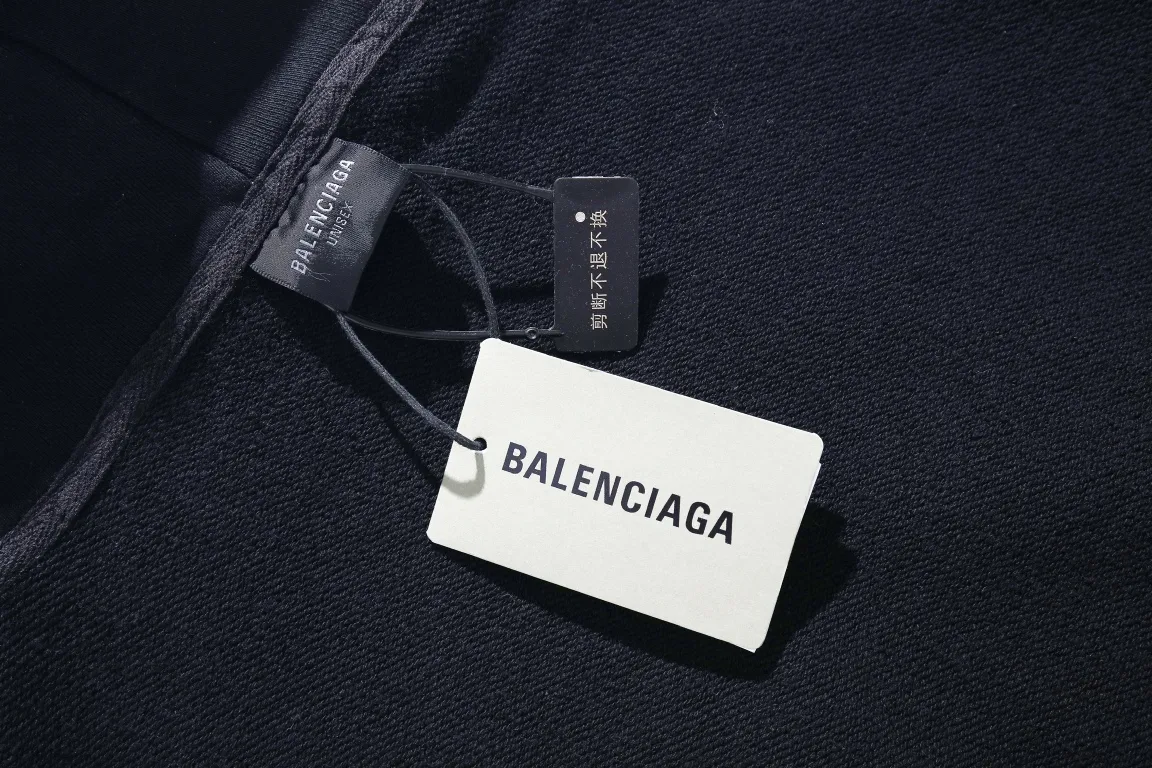 Washed Distressed Logo Embroidery Hoodie D27921286 — view 9
