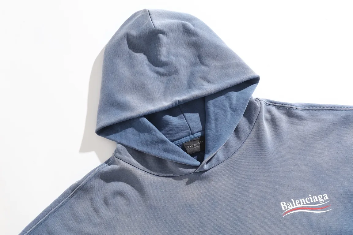 Political Campaign Logo Washed Hoodie D29918803 — view 5